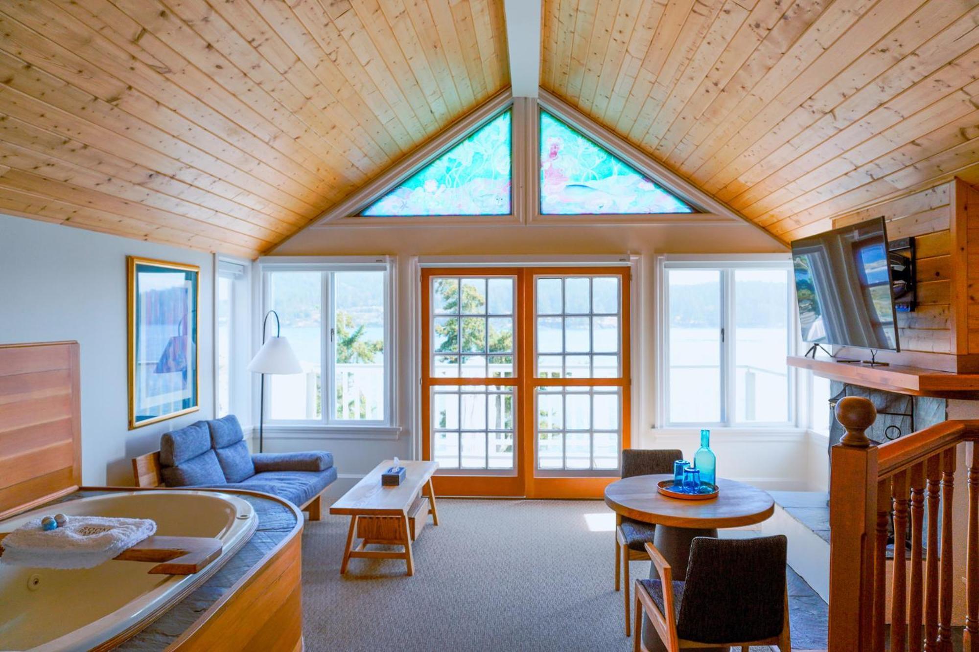 Sooke Harbour House Hotel Buitenkant foto